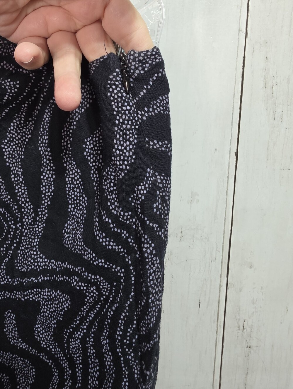 RVCA Womens Strata Annika Long Skirt Navy Blue High Rise Regular Fit Size Medium - Picture 5 of 9